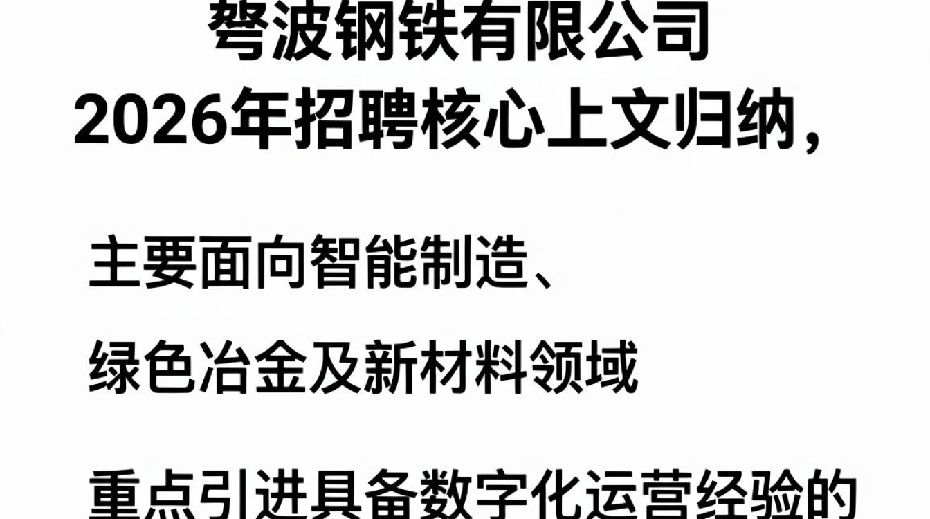 宁波钢铁有限公司招聘是真的吗,宁波钢铁招聘-图1 宁波钢铁有限公司招聘是真的吗,宁波钢铁招聘-图1
