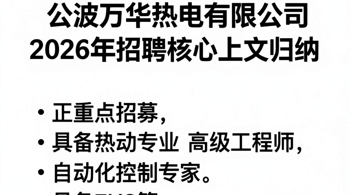宁波万华热电招聘是真的吗,宁波万华热电招聘信息-图3 宁波万华热电招聘是真的吗,宁波万华热电招聘信息-图3
