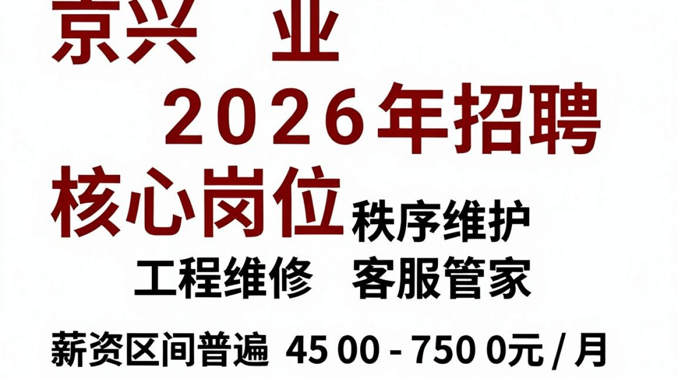 长兴京兴物业招聘,长兴物业招聘待遇怎么样-图2 长兴京兴物业招聘,长兴物业招聘待遇怎么样-图2