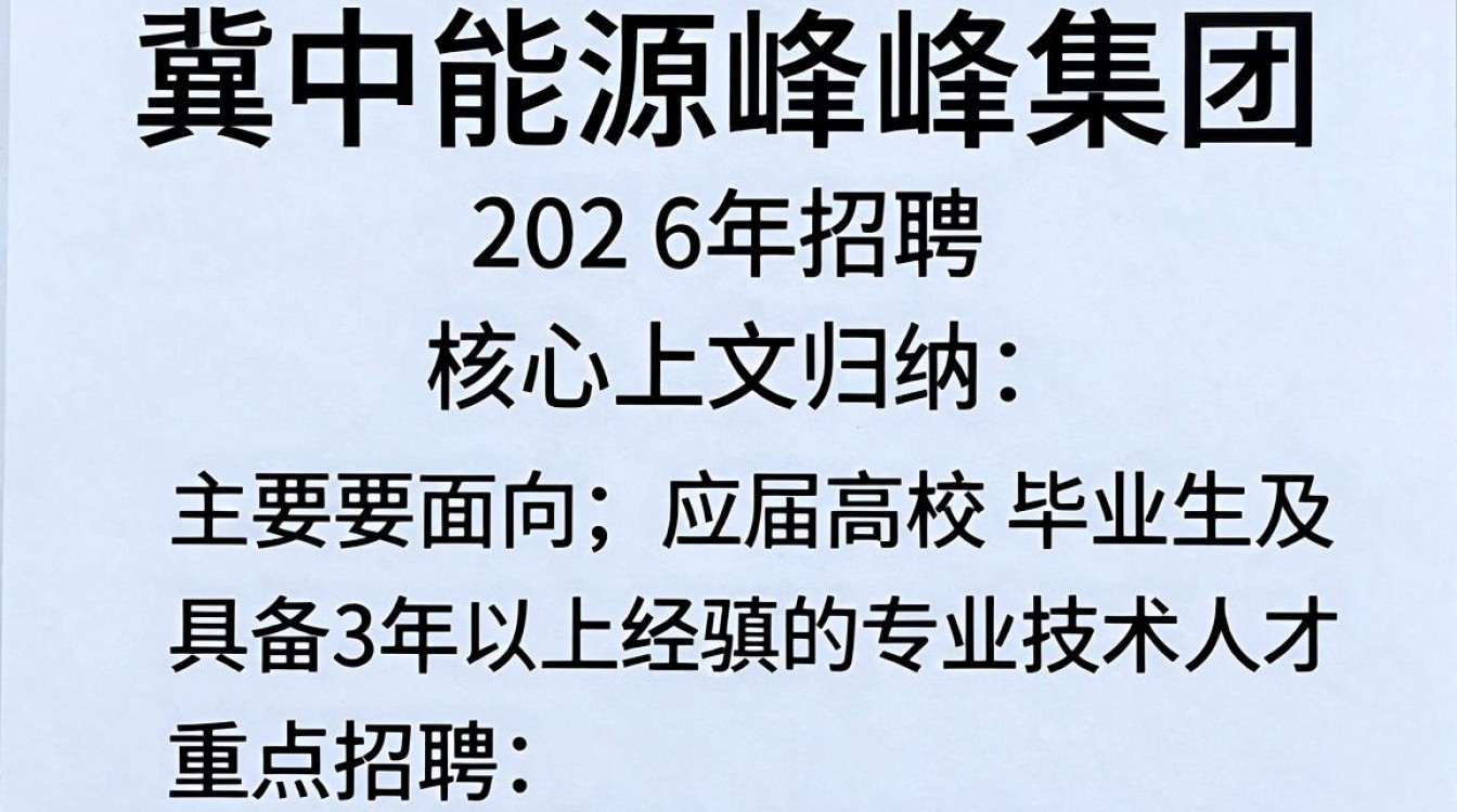 冀中能源峰峰集团招聘,峰峰集团最新招聘公告及报名条件是什么-图2 冀中能源峰峰集团招聘,峰峰集团最新招聘公告及报名条件是什么-图2