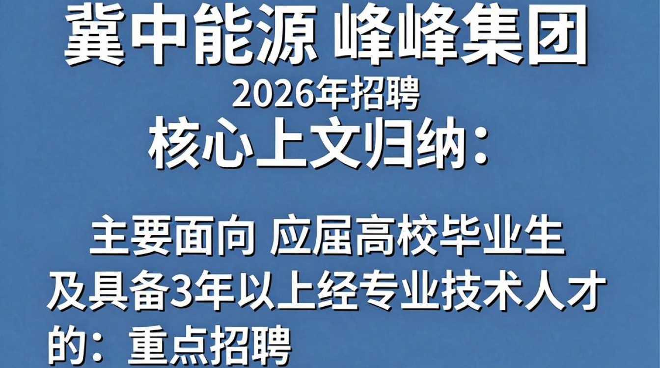 冀中能源峰峰集团招聘,峰峰集团最新招聘公告及报名条件是什么-图1 冀中能源峰峰集团招聘,峰峰集团最新招聘公告及报名条件是什么-图1