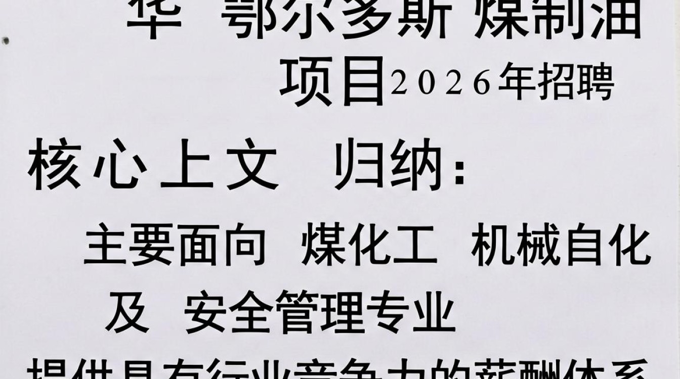 神华鄂尔多斯煤制油招聘,神华煤制油最新招聘条件及薪资待遇-图1 神华鄂尔多斯煤制油招聘,神华煤制油最新招聘条件及薪资待遇-图1