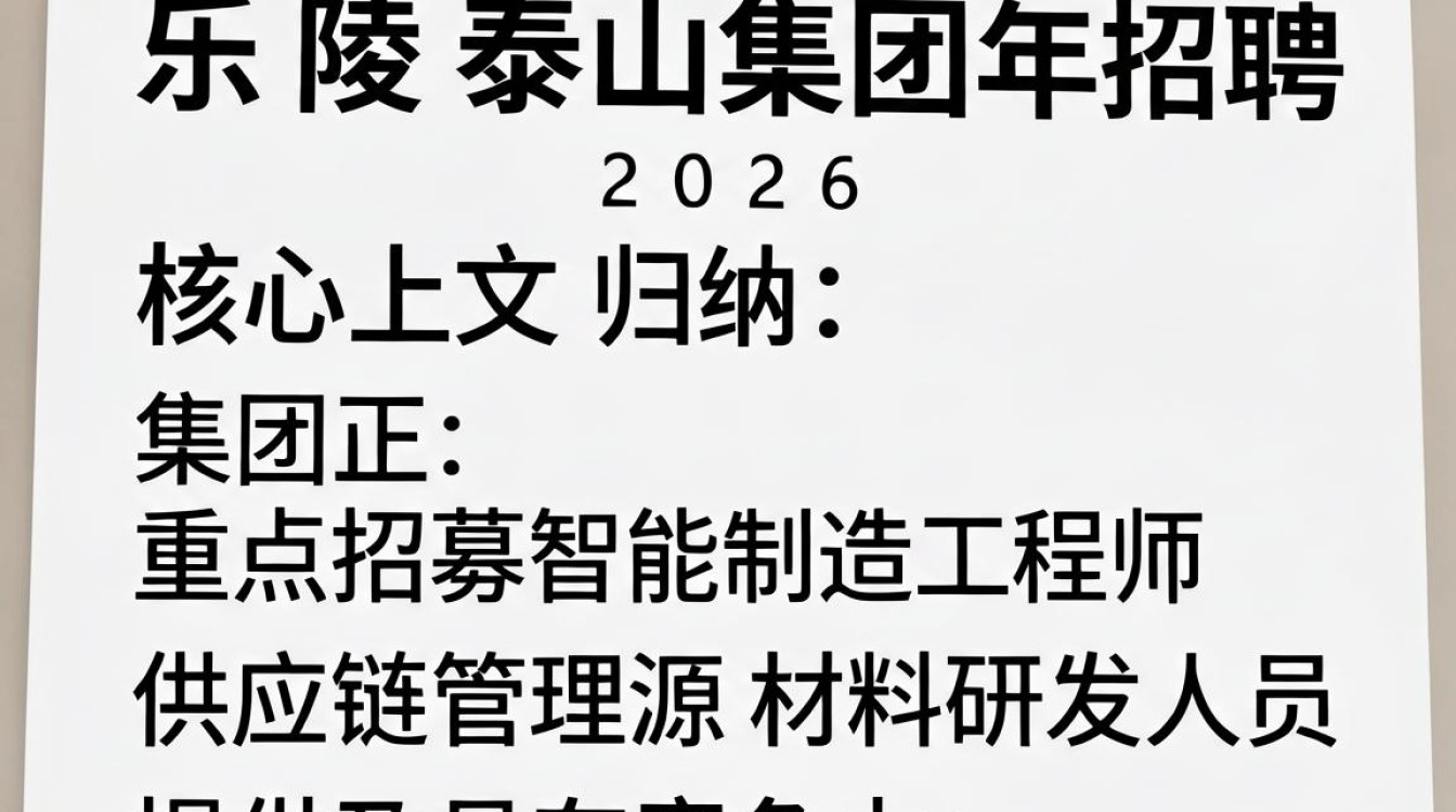 乐陵泰山集团招聘信息,乐陵泰山集团最新招聘条件及要求-图3 乐陵泰山集团招聘信息,乐陵泰山集团最新招聘条件及要求-图3
