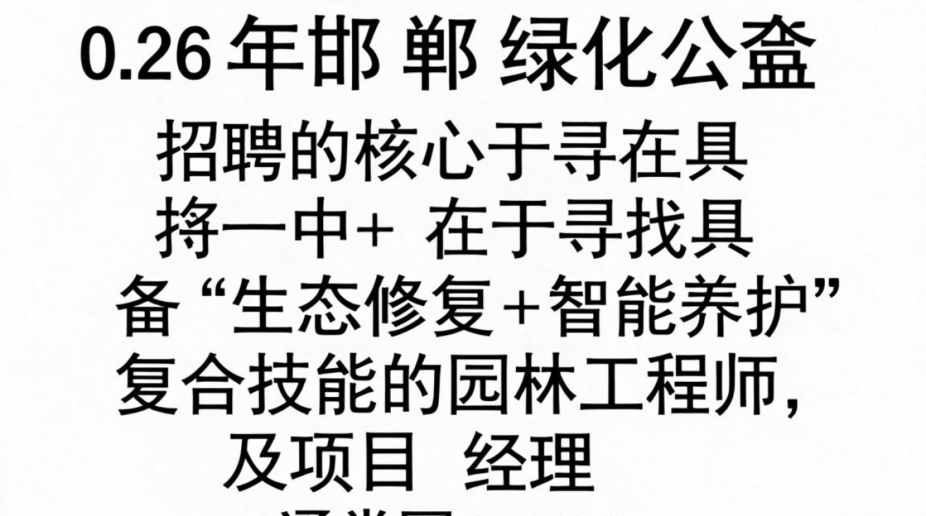 邯郸绿化公司招聘,邯郸绿化公司招聘多少钱一个月-图2 邯郸绿化公司招聘,邯郸绿化公司招聘多少钱一个月-图2