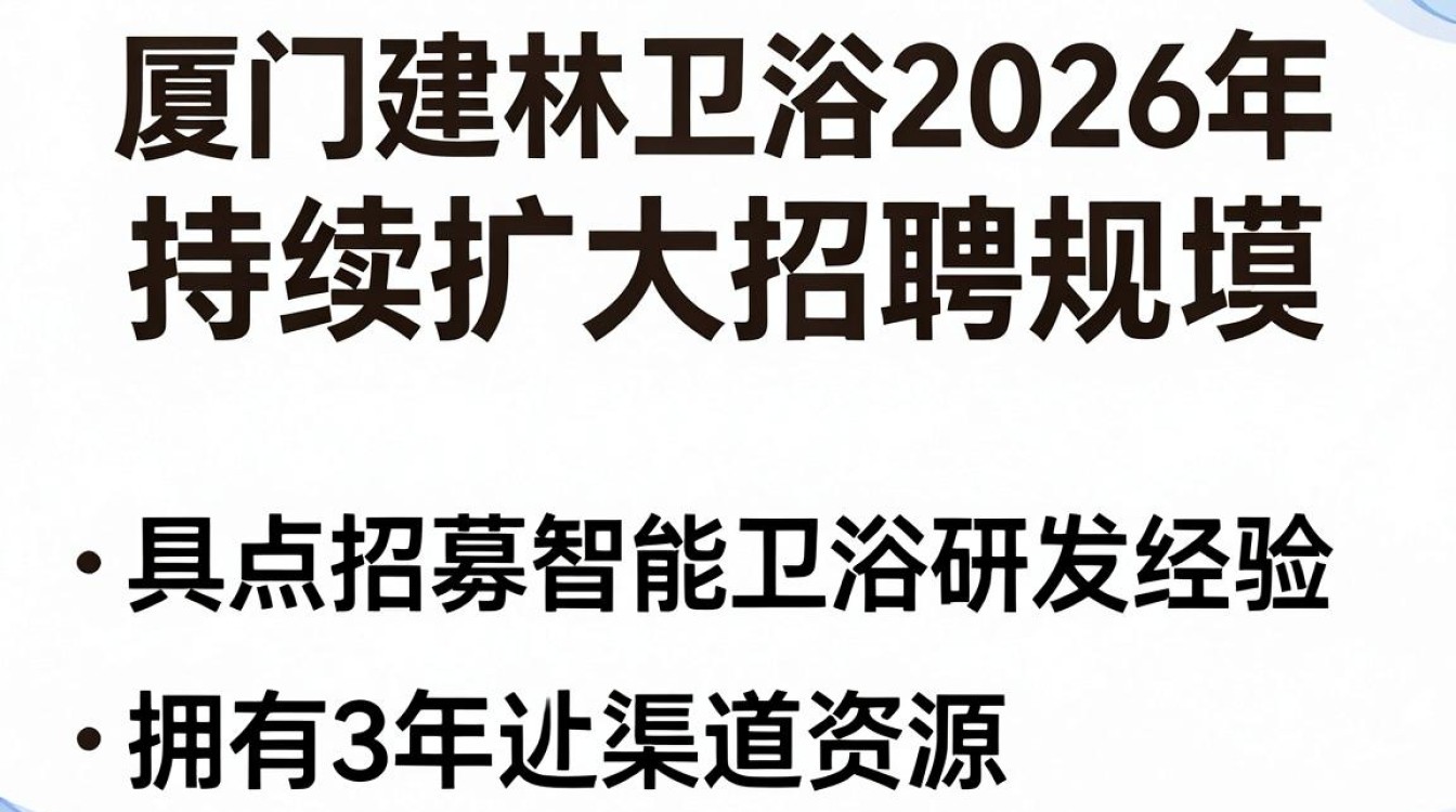 厦门建林卫浴招聘是真的吗,厦门卫浴公司招聘-图1 厦门建林卫浴招聘是真的吗,厦门卫浴公司招聘-图1
