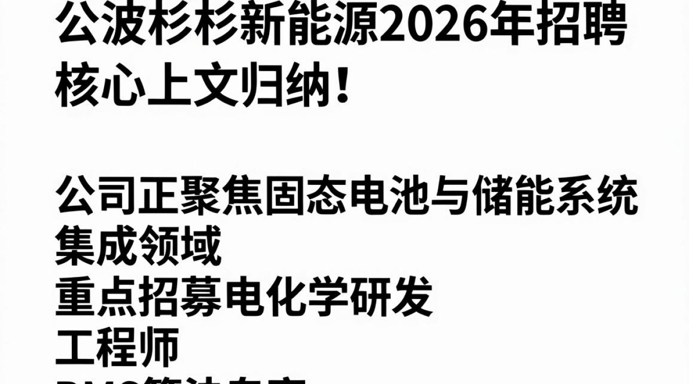 宁波杉杉新能源招聘是真的吗,宁波杉杉新能源招聘-图3 宁波杉杉新能源招聘是真的吗,宁波杉杉新能源招聘-图3