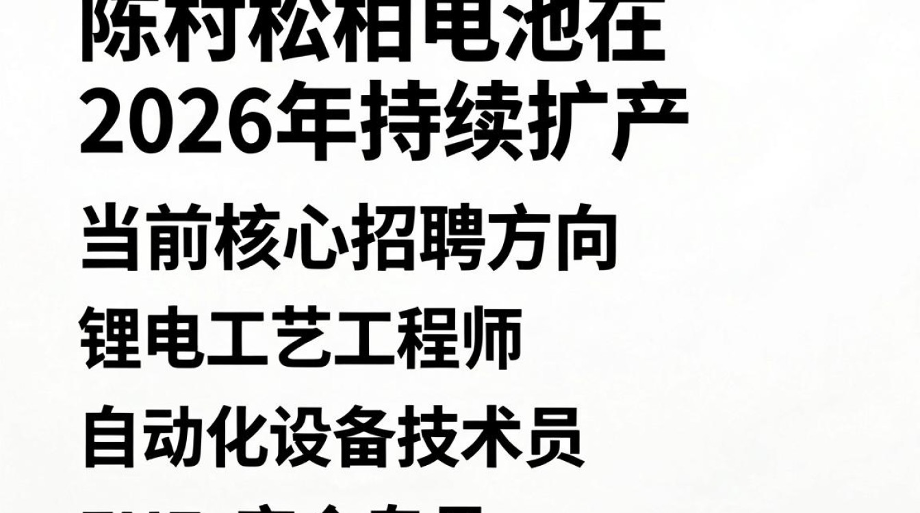 陈村松柏电池招聘,陈村松柏电池最新招聘条件和待遇-图1 陈村松柏电池招聘,陈村松柏电池最新招聘条件和待遇-图1