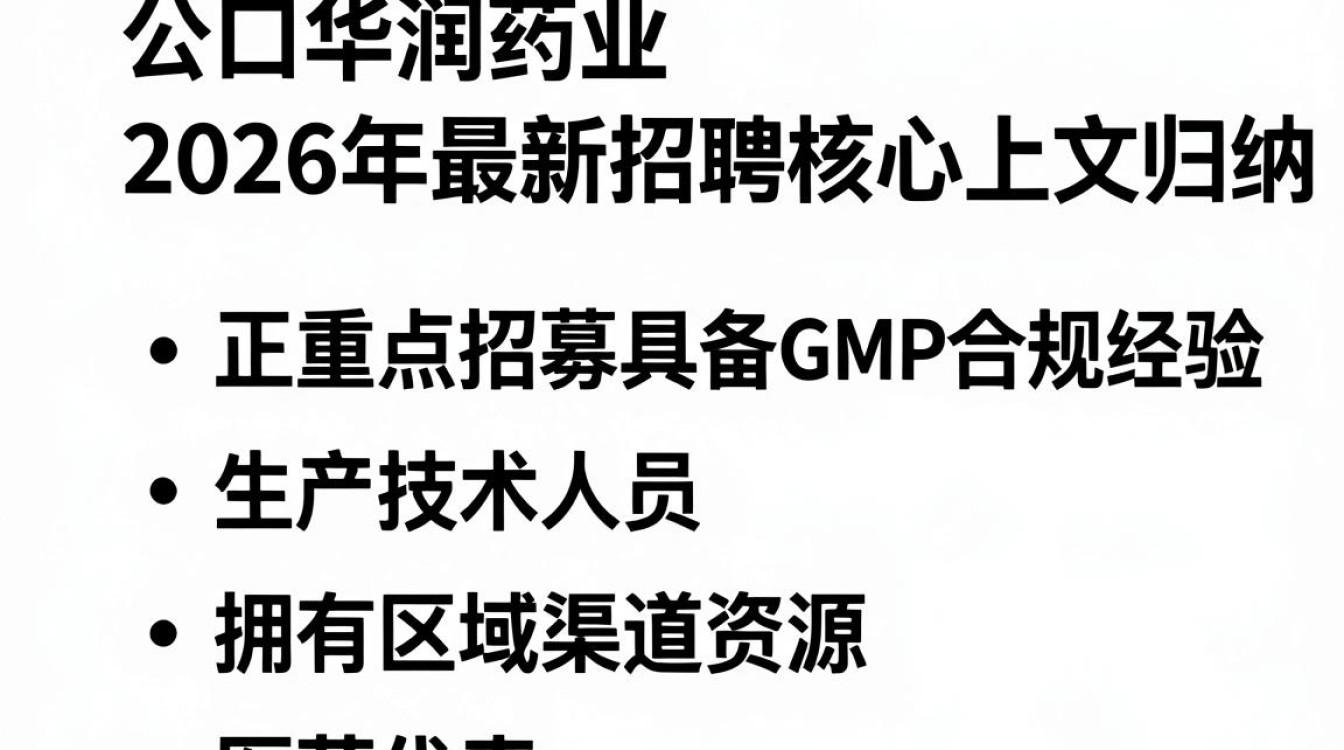 周口华润药业最新招聘,周口华润药业最新招聘条件及待遇-图2 周口华润药业最新招聘,周口华润药业最新招聘条件及待遇-图2