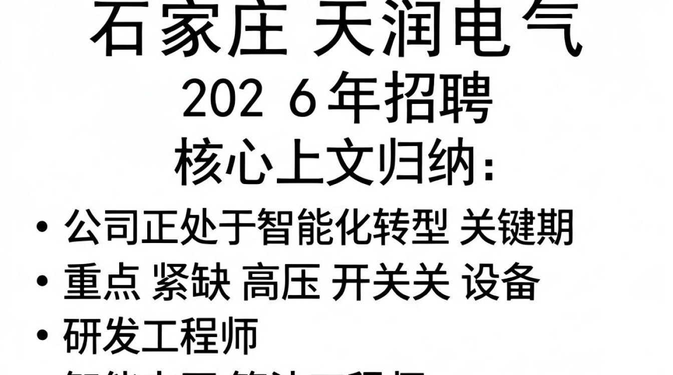 石家庄天润电气招聘是真的吗,石家庄天润电气招聘信息-图3 石家庄天润电气招聘是真的吗,石家庄天润电气招聘信息-图3