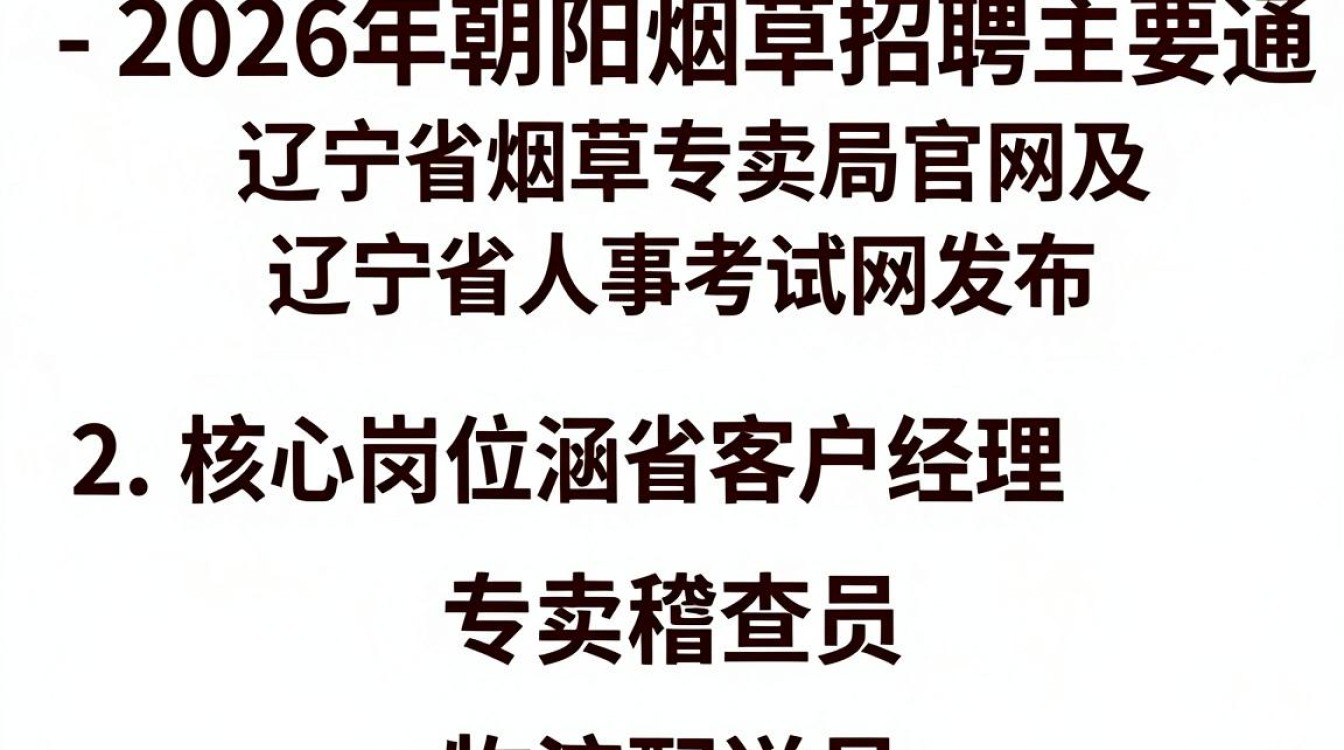 朝阳烟草招聘,2024年朝阳烟草公司最新招聘公告及报名条件-图3 朝阳烟草招聘,2024年朝阳烟草公司最新招聘公告及报名条件-图3