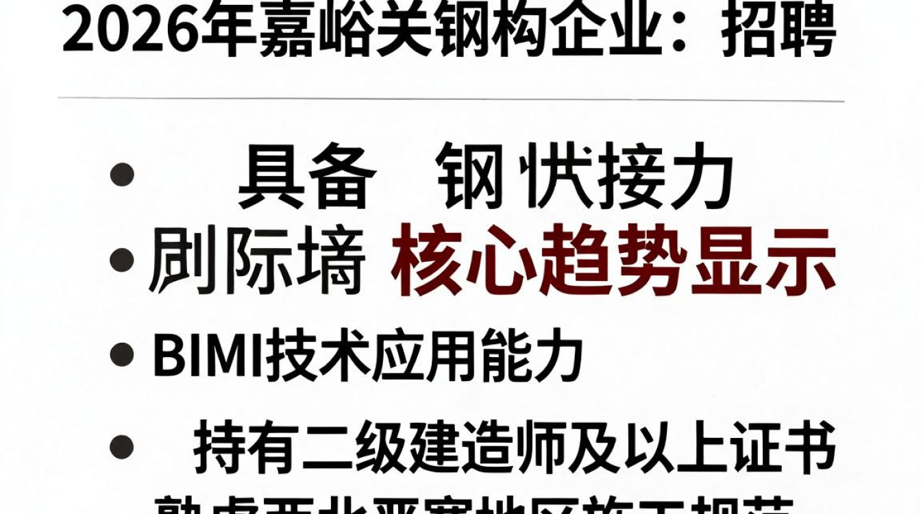 嘉峪关钢构招聘，嘉峪关钢结构招聘最新岗位-图1