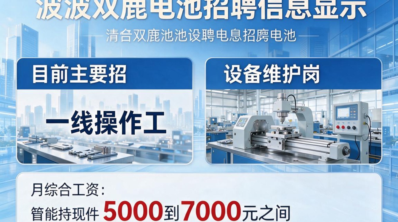 宁波双鹿电池招聘信息靠谱吗,怎么报名应聘?-图1 宁波双鹿电池招聘信息靠谱吗,怎么报名应聘?-图1