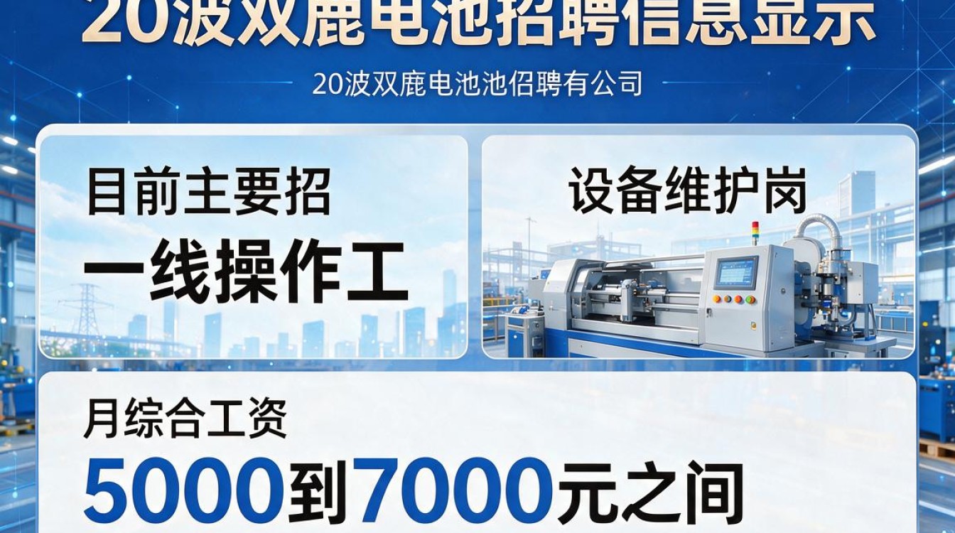 宁波双鹿电池招聘信息靠谱吗,怎么报名应聘?-图2 宁波双鹿电池招聘信息靠谱吗,怎么报名应聘?-图2