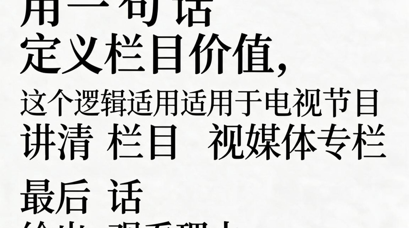 栏目简介怎么写?新手快速掌握栏目简介写作技巧,详细步骤-图3 栏目简介怎么写?新手快速掌握栏目简介写作技巧,详细步骤-图3