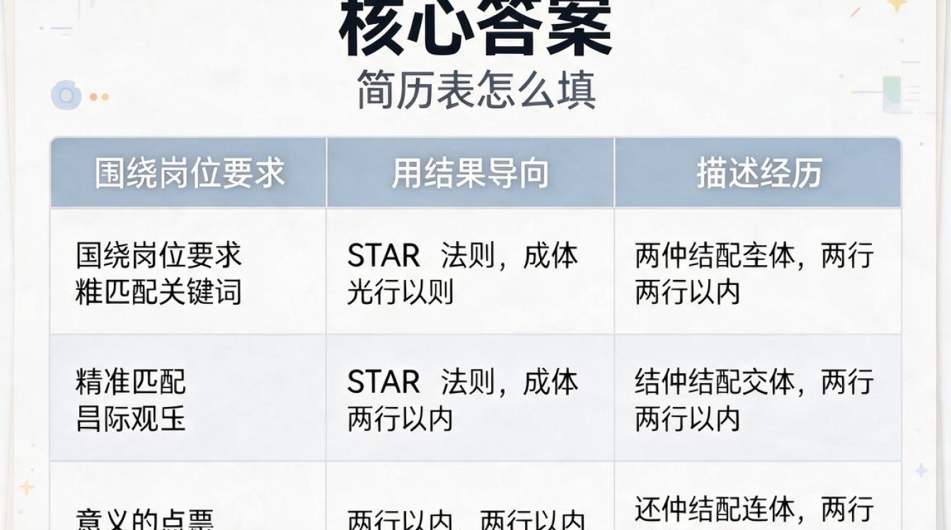 工作简历表怎么填,应届生求职简历模板及注意事项,高分范文-图2 工作简历表怎么填,应届生求职简历模板及注意事项,高分范文-图2