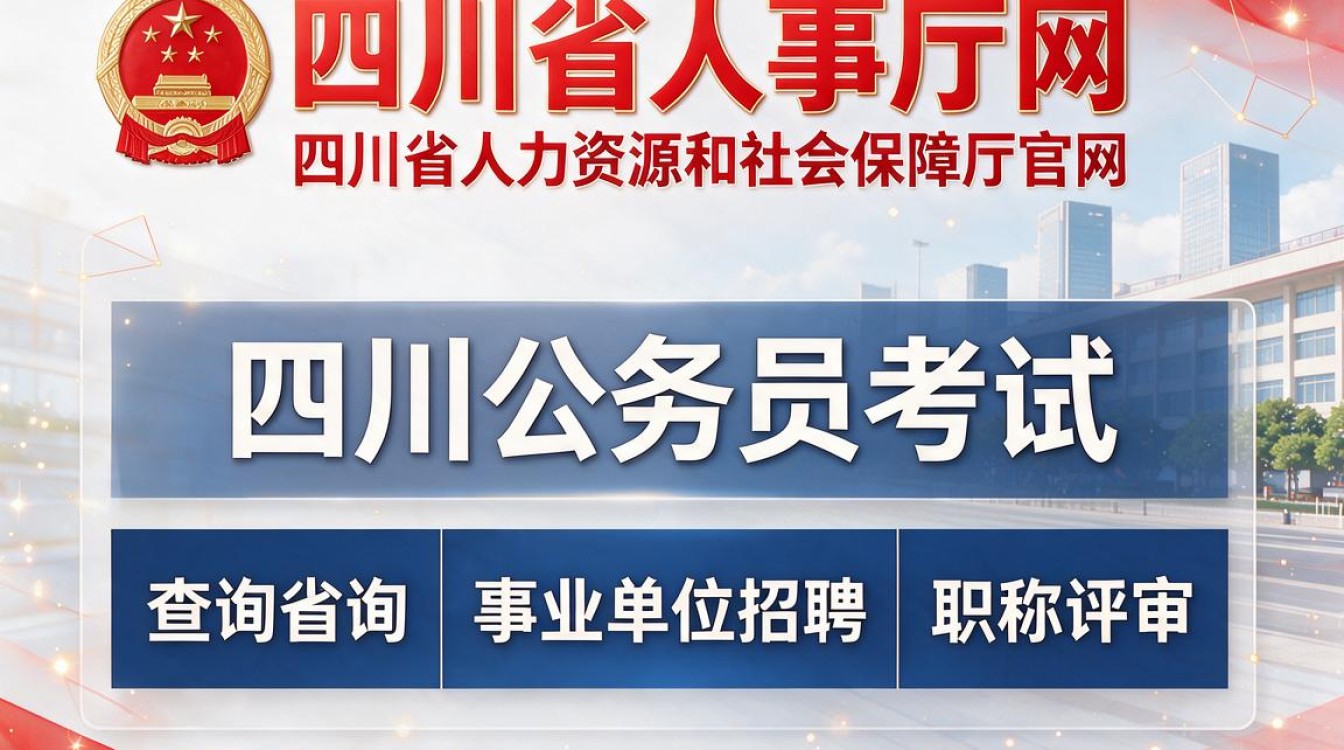 四川省人事厅官网是什么？四川人事考试网入口在哪-图1