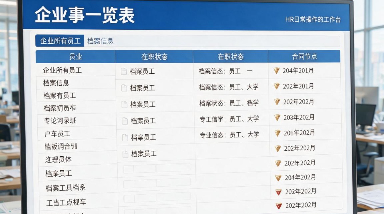人事一览表-图1 人事一览表-图1
