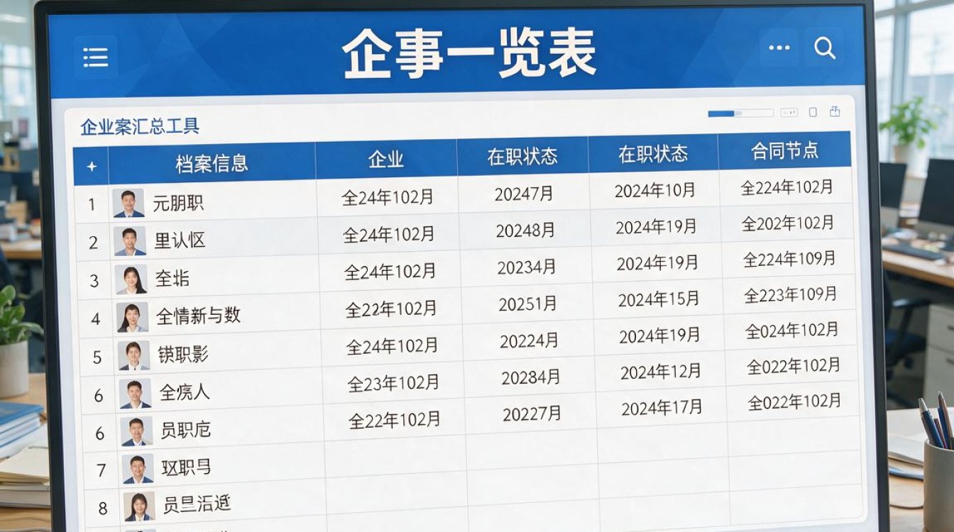 人事一览表-图3 人事一览表-图3