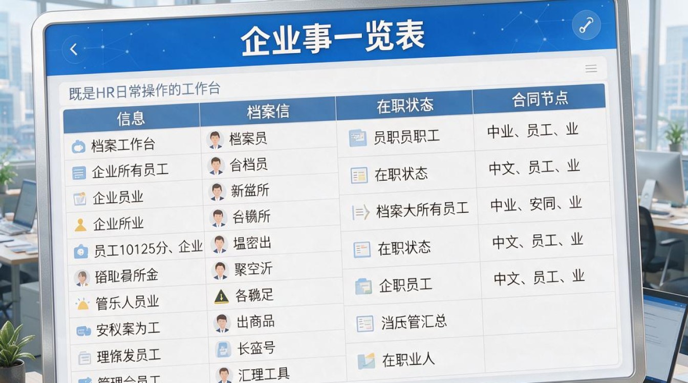 人事一览表-图2 人事一览表-图2