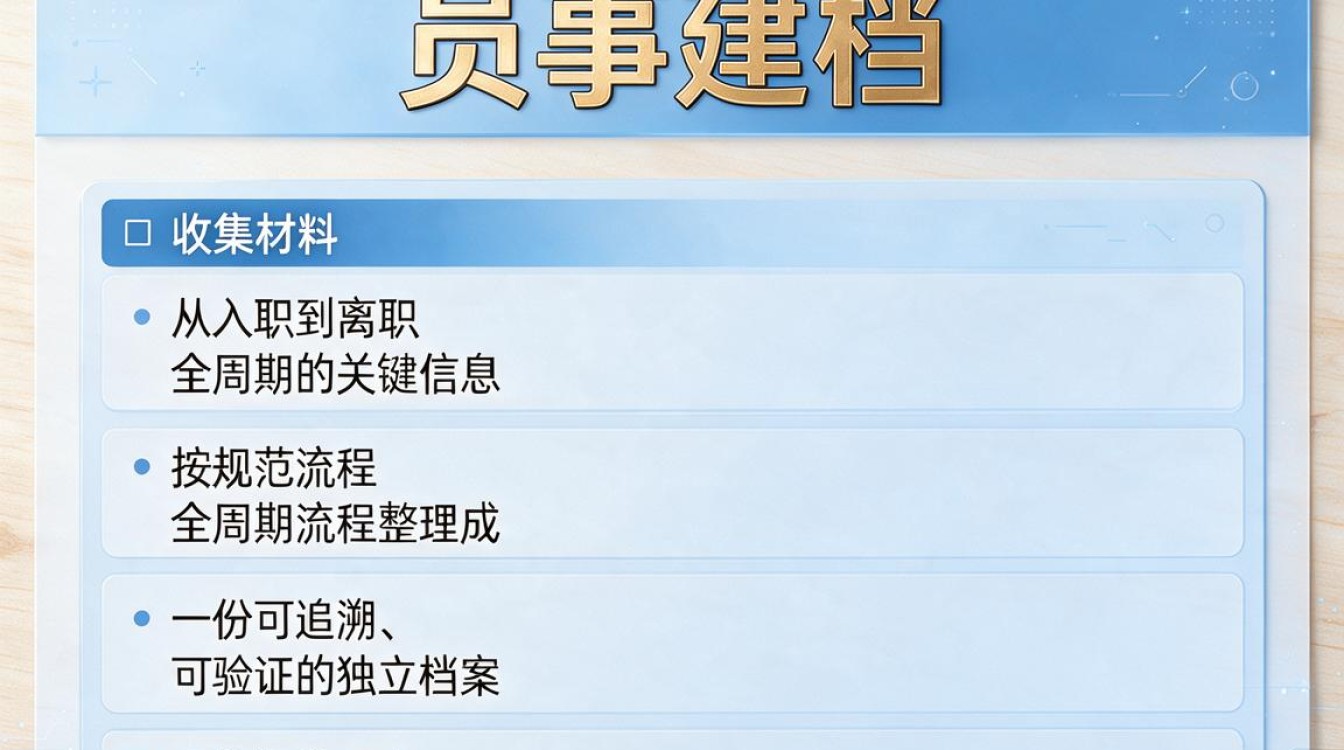 人事建档怎么做?人事建档流程,人事建档注意事项-图2 人事建档怎么做?人事建档流程,人事建档注意事项-图2