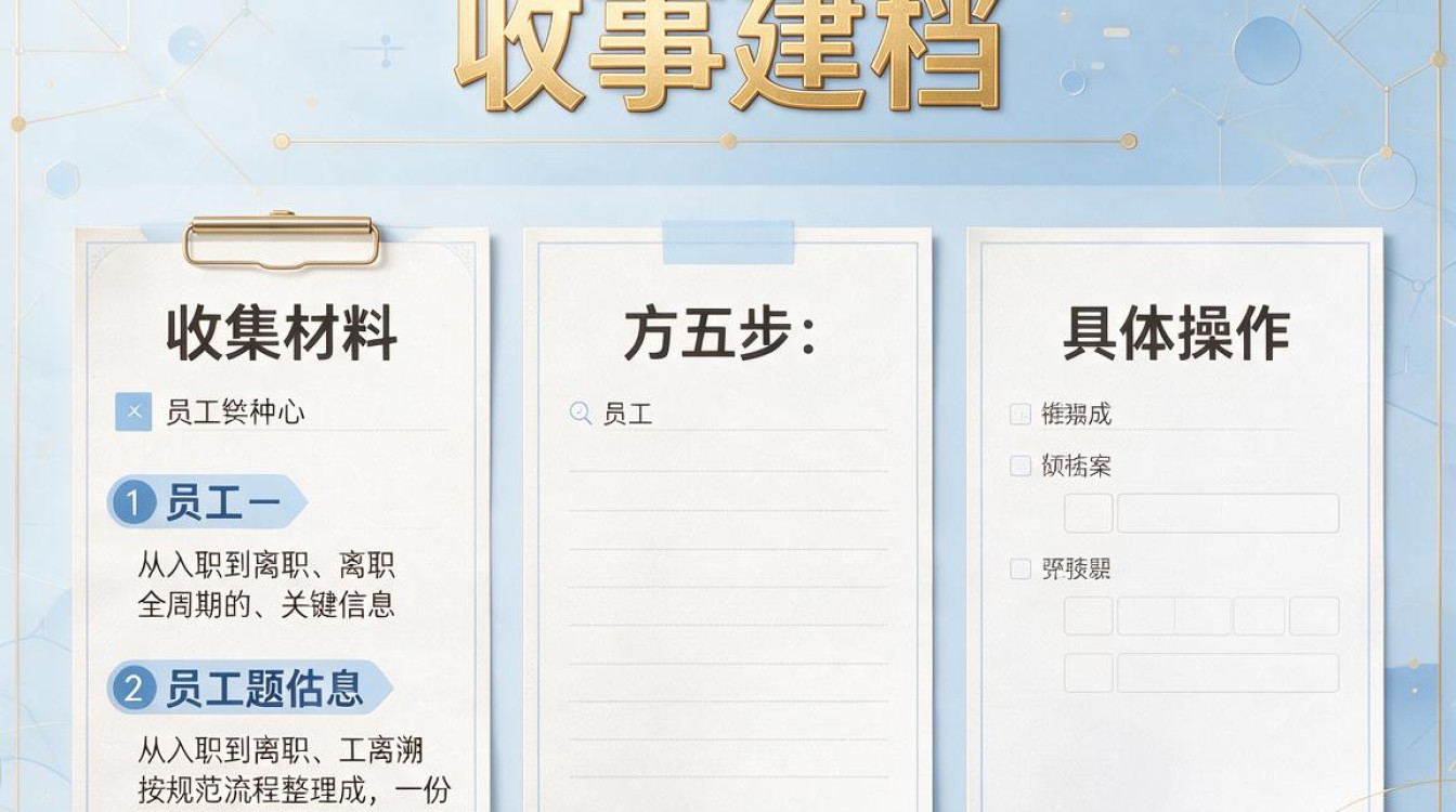 人事建档怎么做?人事建档流程,人事建档注意事项-图3 人事建档怎么做?人事建档流程,人事建档注意事项-图3