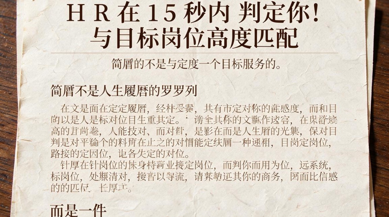 怎么做好简历-图2