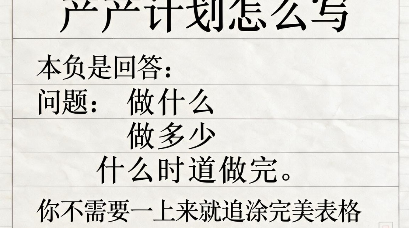 生产计划怎么写,如何制定一份实用的生产计划表模板?-图3 生产计划怎么写,如何制定一份实用的生产计划表模板?-图3