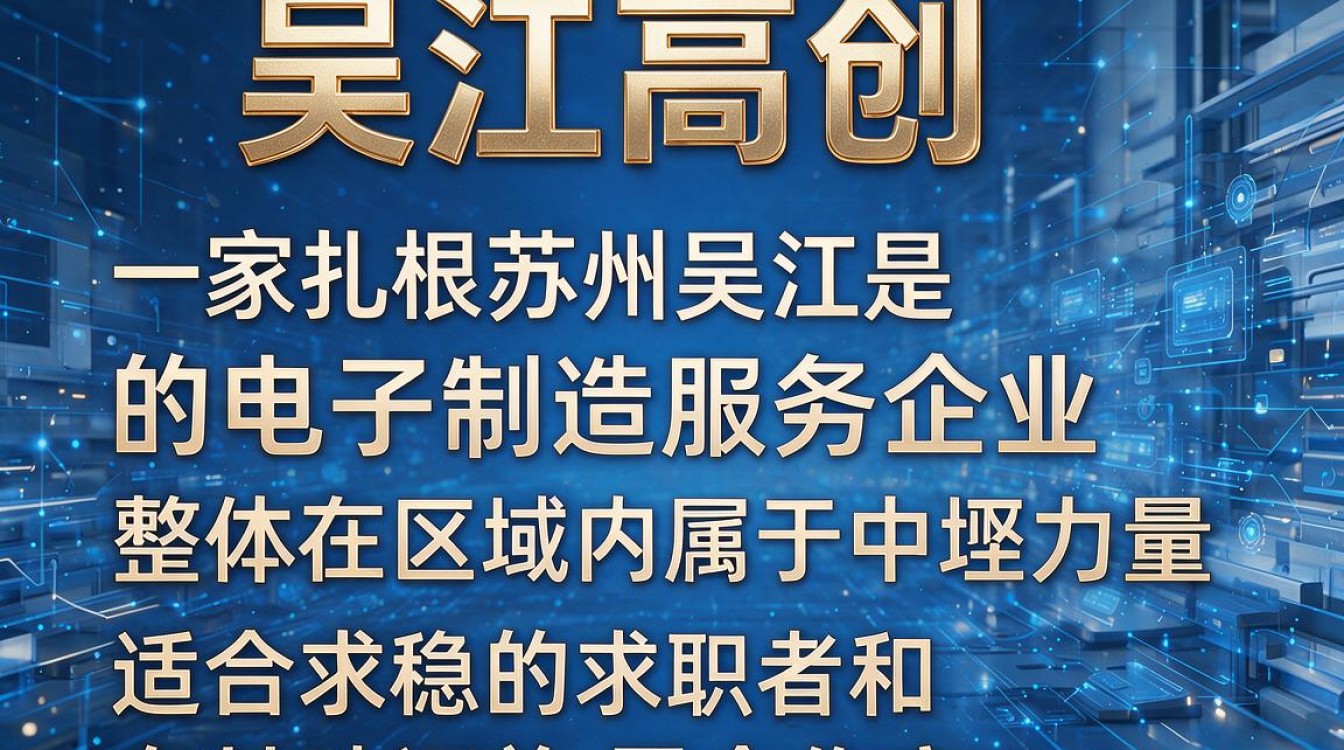 吴江高创电子怎么样,值得去上班吗-图2 吴江高创电子怎么样,值得去上班吗-图2