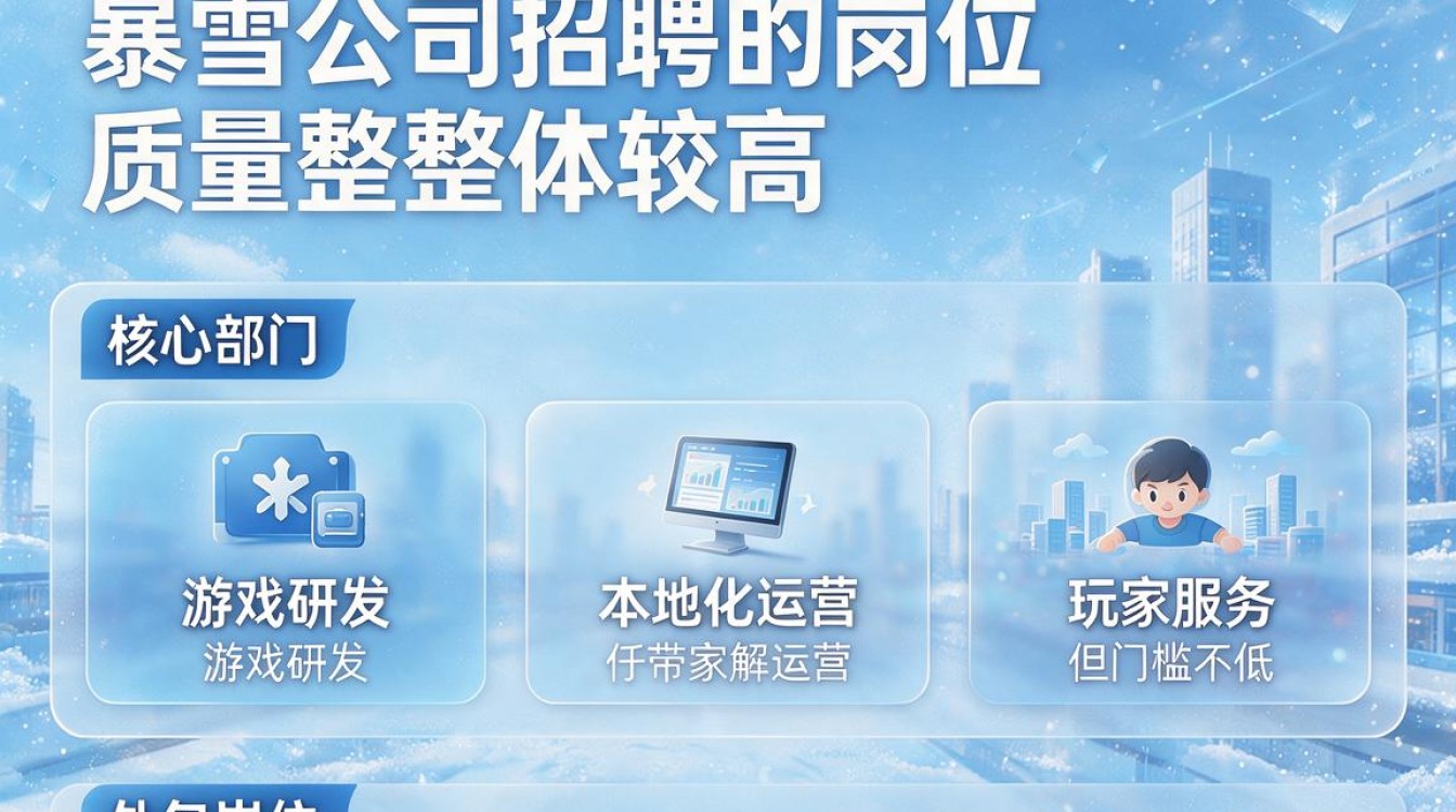 上海暴雪公司招聘要求高吗?暴雪娱乐最新招聘信息在哪看-图2 上海暴雪公司招聘要求高吗?暴雪娱乐最新招聘信息在哪看-图2