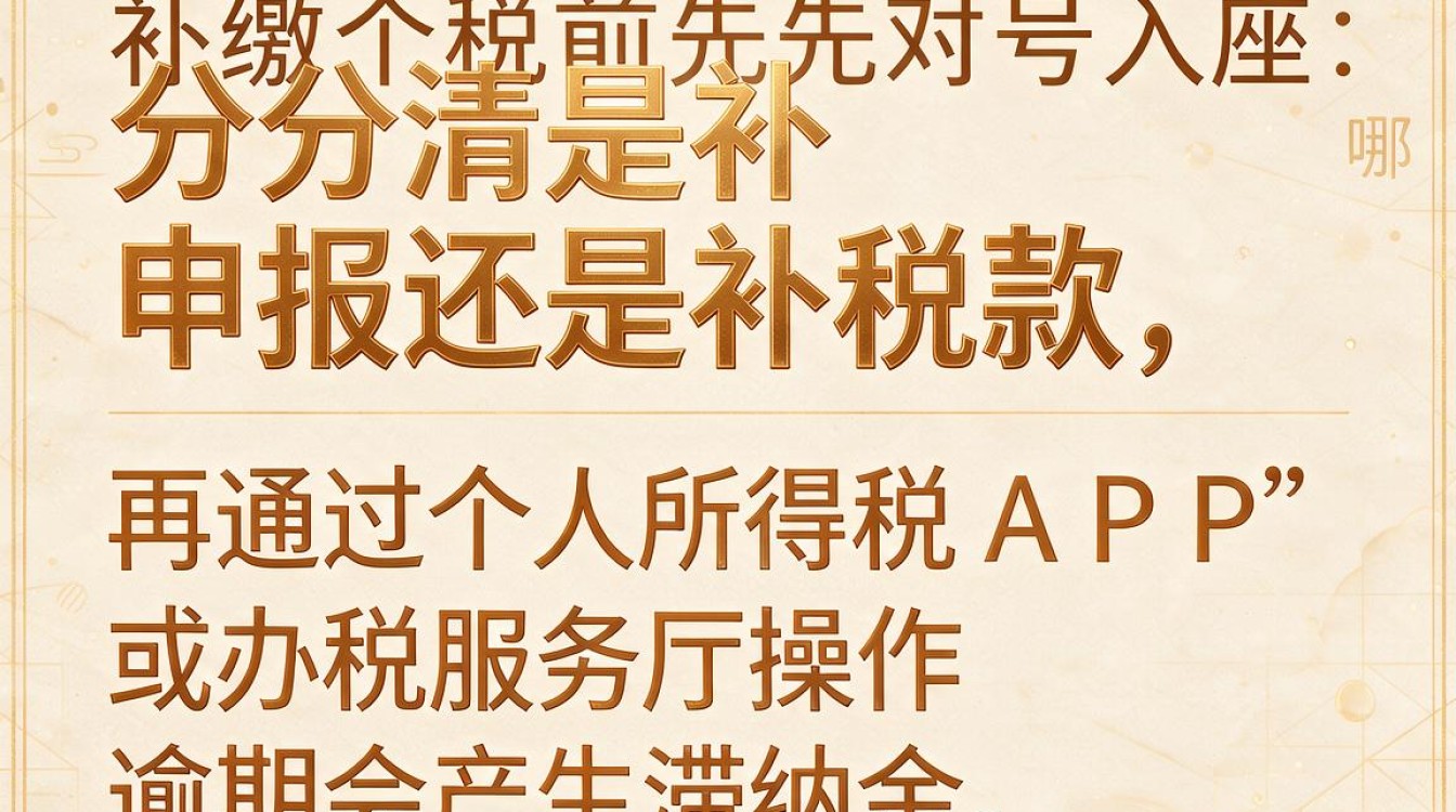 如何补缴个税？补缴个税需要什么材料和流程？-图1