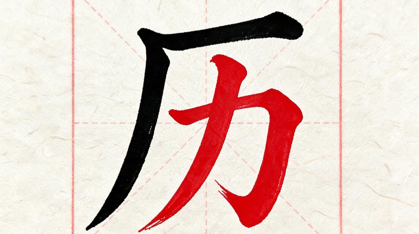 历字怎么写,历字的正确笔顺和笔画顺序是什么-图3 历字怎么写,历字的正确笔顺和笔画顺序是什么-图3
