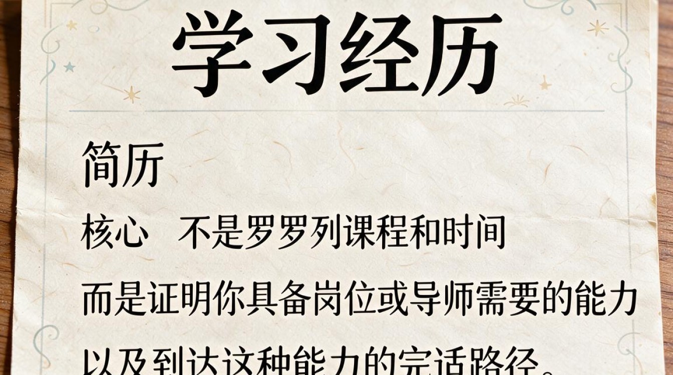 学习经历怎么写,个人简历学习经历范文模板大全?-图1 学习经历怎么写,个人简历学习经历范文模板大全?-图1