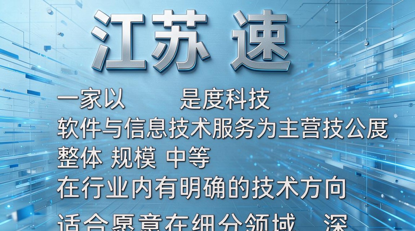 江苏速度科技怎么样-图1 江苏速度科技怎么样-图1