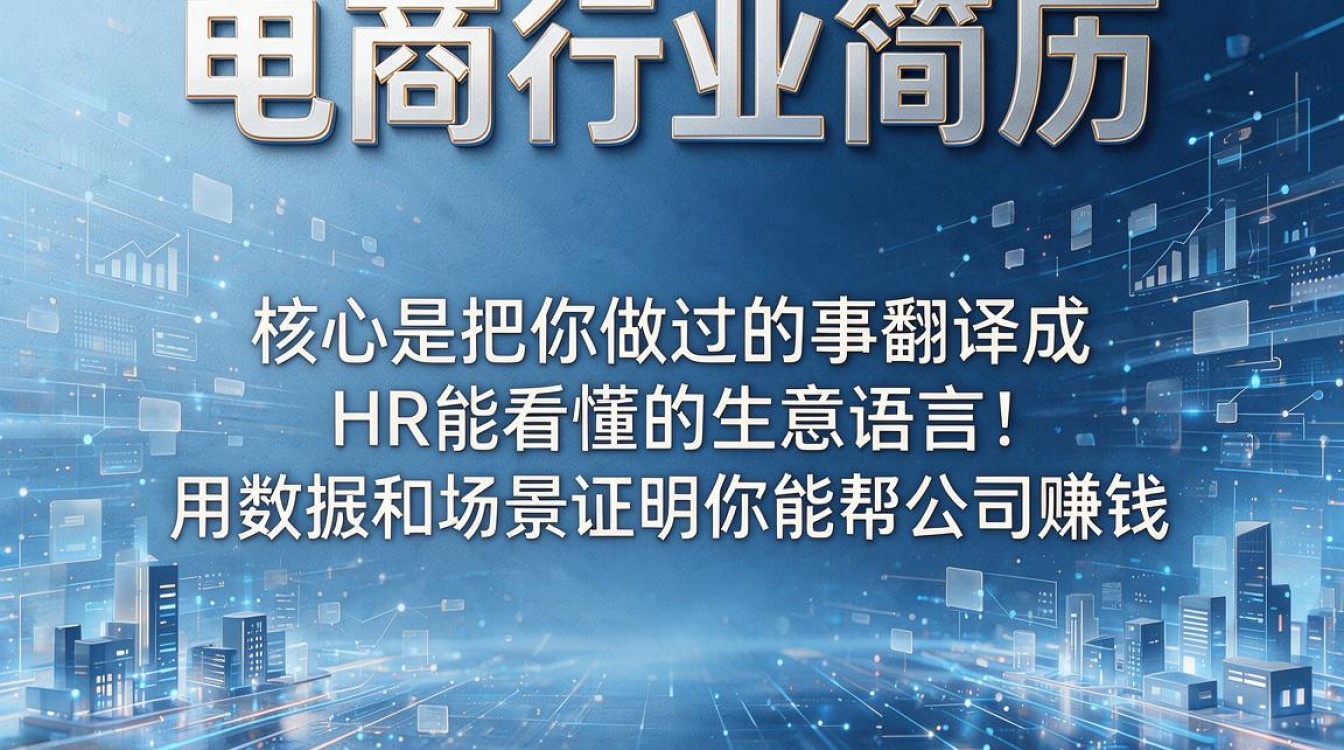 电商简历怎么写最有效?有哪些免费模板和范文-图1 电商简历怎么写最有效?有哪些免费模板和范文-图1