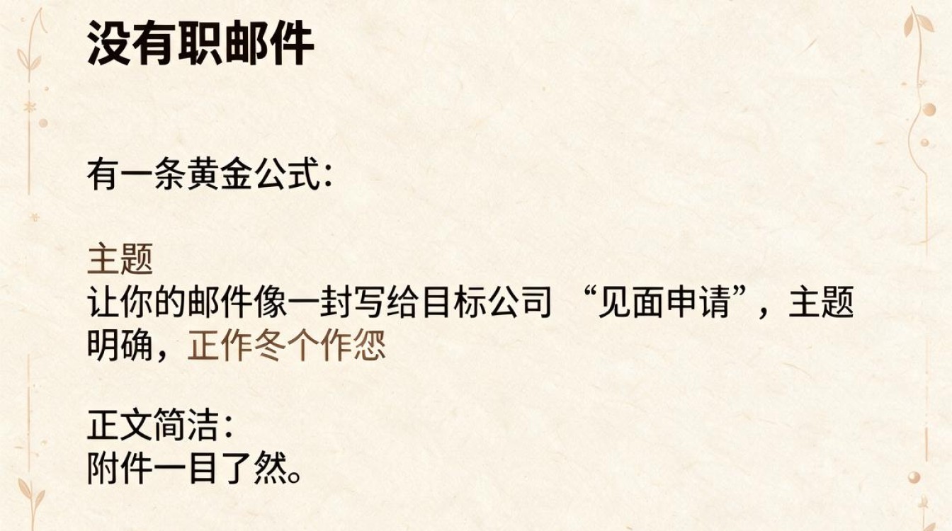 求职邮件怎么写,求职邮件主题怎么写才好?-图3 求职邮件怎么写,求职邮件主题怎么写才好?-图3