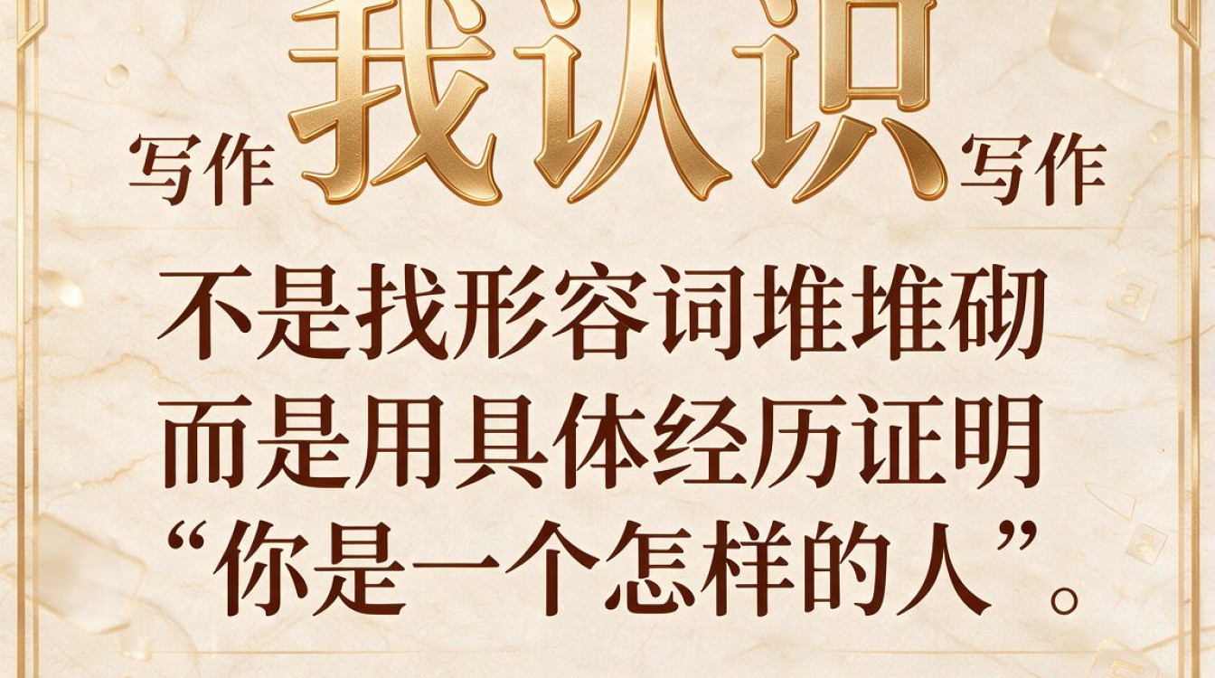自我认识怎么写,如何客观评价自己优缺点?-图2 自我认识怎么写,如何客观评价自己优缺点?-图2