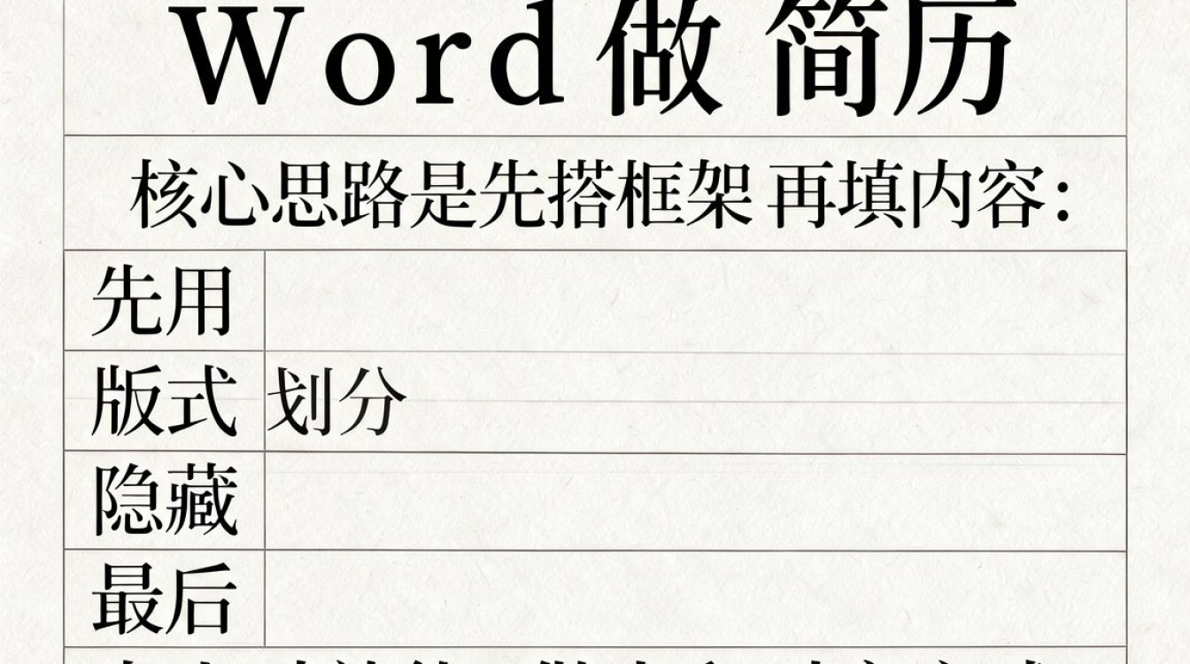 word怎么做简历,word制作简历的详细步骤有哪些?-图1 word怎么做简历,word制作简历的详细步骤有哪些?-图1