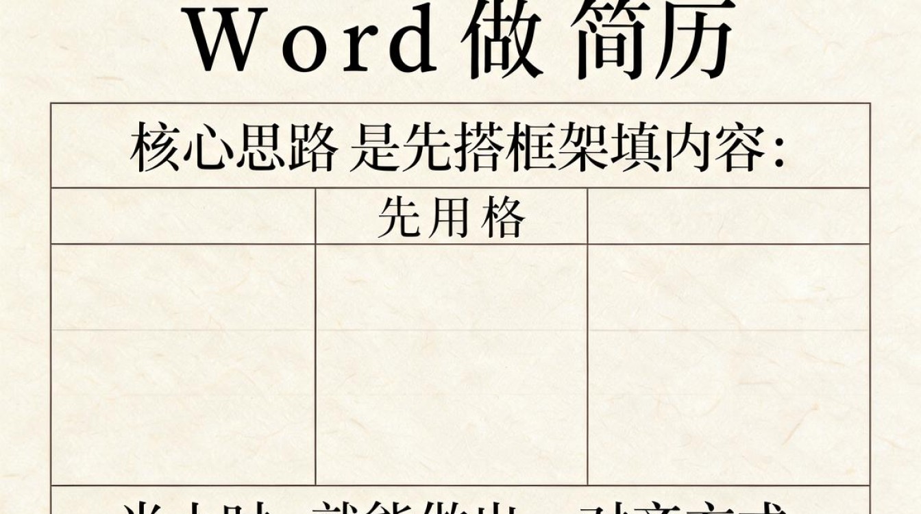 word怎么做简历,word制作简历的详细步骤有哪些?-图2 word怎么做简历,word制作简历的详细步骤有哪些?-图2
