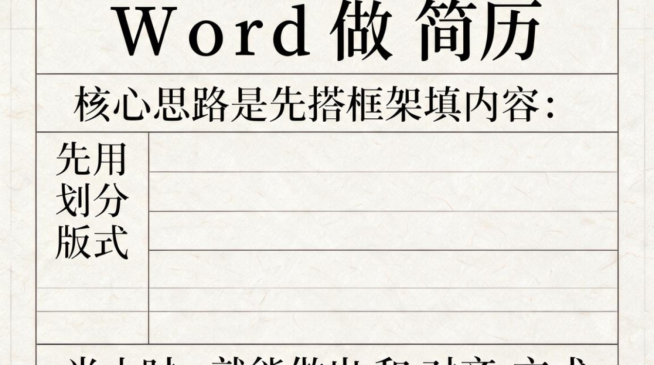 word怎么做简历,word制作简历的详细步骤有哪些?-图3 word怎么做简历,word制作简历的详细步骤有哪些?-图3