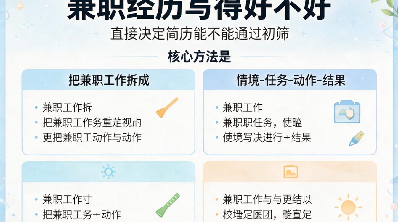 兼职经历怎么写,简历中兼职经历描述范文?-图2 兼职经历怎么写,简历中兼职经历描述范文?-图2