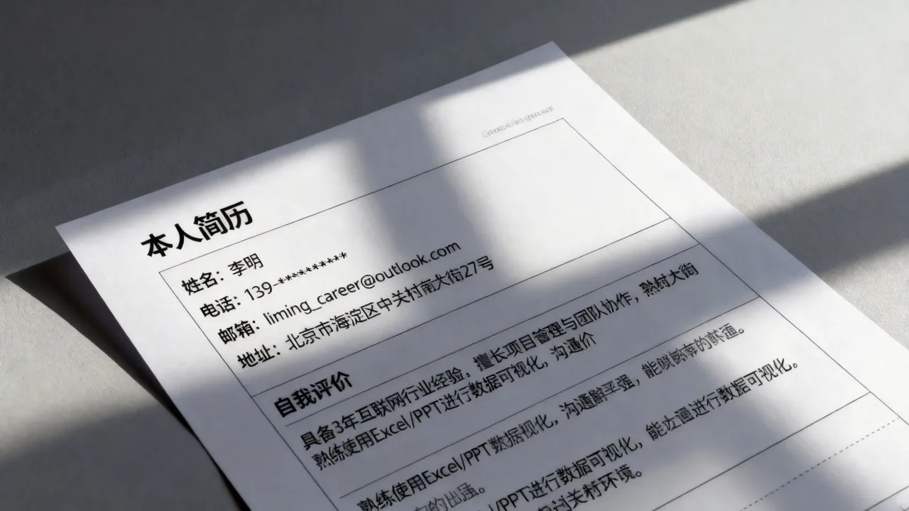 本人简历那一栏怎么写，简历自我评价怎么写？