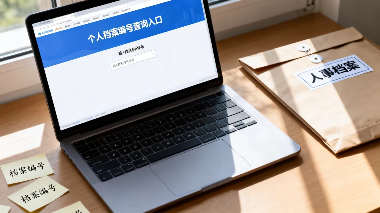 人事档案编号怎么在线查询?个人档案编号查询入口在哪