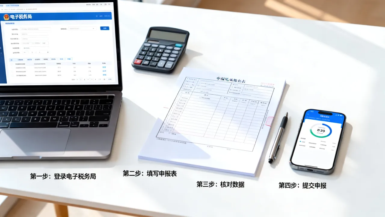 申报增值税如何申报，增值税申报流程及操作步骤
