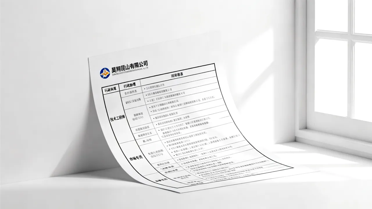 昊翔昆山有限公司招聘吗,昊翔昆山最新招聘岗位有哪些-图1 昊翔昆山有限公司招聘吗,昊翔昆山最新招聘岗位有哪些-图1