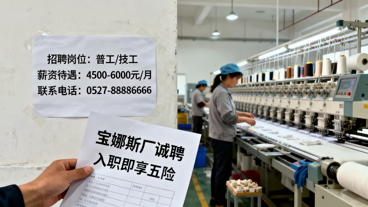 沭阳宝娜斯厂招聘信息是真的吗,工资待遇怎么样?-图2 沭阳宝娜斯厂招聘信息是真的吗,工资待遇怎么样?-图2