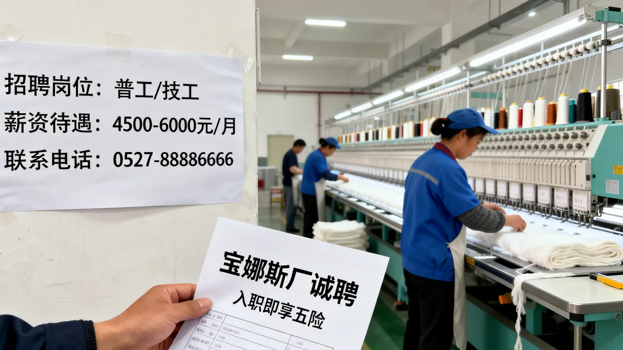 沭阳宝娜斯厂招聘信息是真的吗,工资待遇怎么样?-图3 沭阳宝娜斯厂招聘信息是真的吗,工资待遇怎么样?-图3