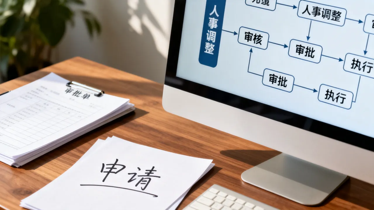 要替换人事怎么办,人事调整的审批流程是什么?-图2 要替换人事怎么办,人事调整的审批流程是什么?-图2