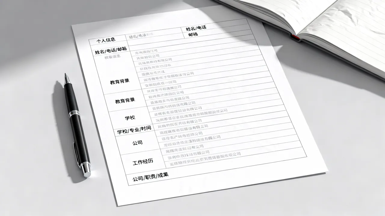 简历要怎么填写?个人简历填写技巧和注意事项有哪些