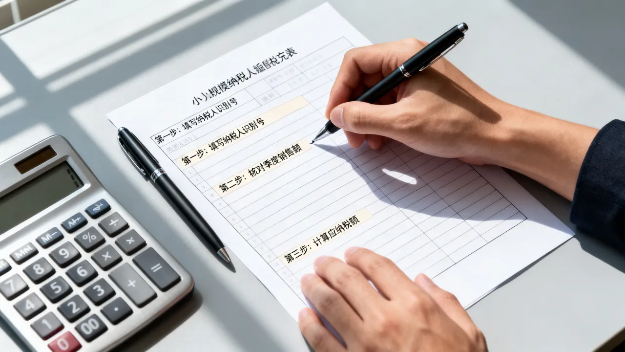 如何填写增值税申报表？小规模纳税人增值税申报表怎么填写