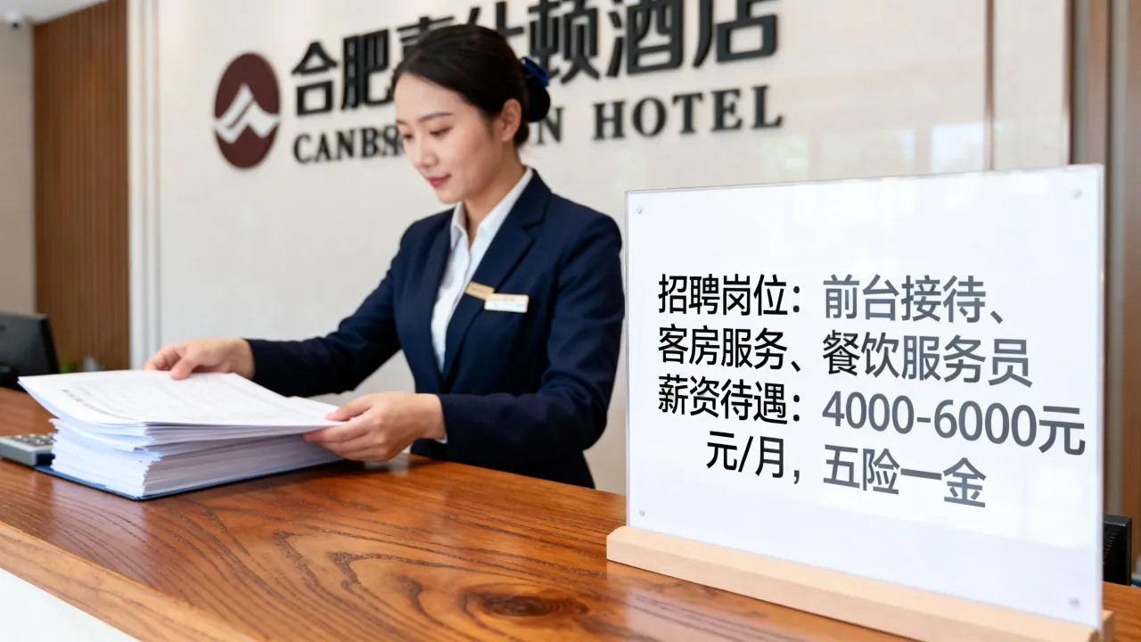 合肥嘉仕顿酒店招聘吗,合肥嘉仕顿酒店招聘岗位薪资待遇怎么样?